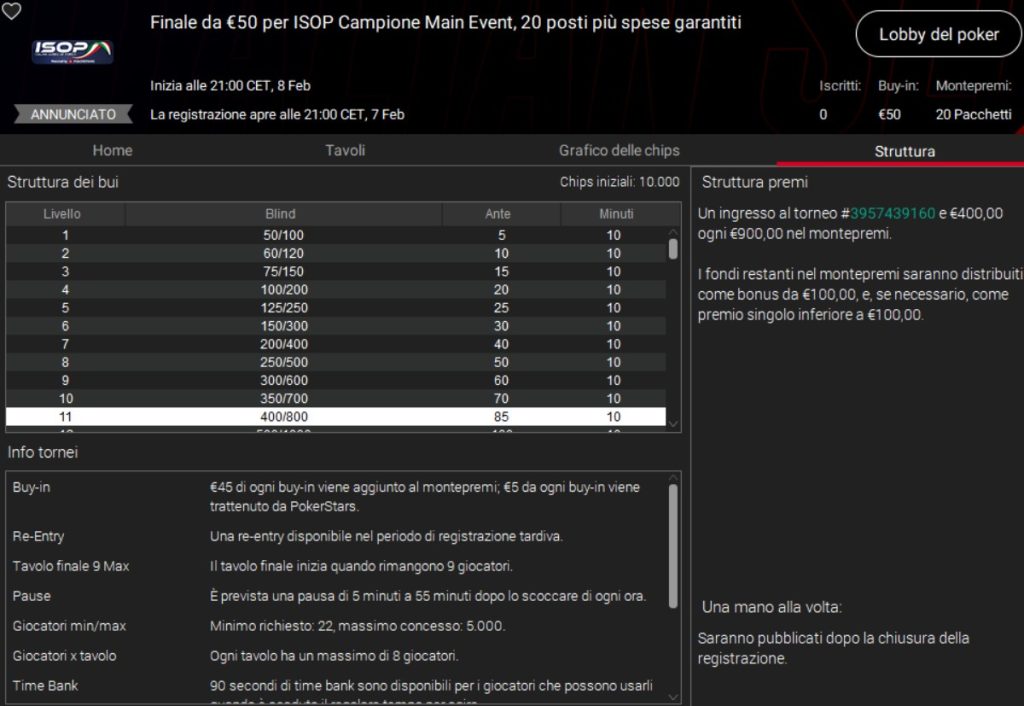 ISOP Stage 3 a Campione: pronti i Freeroll e il Mega SAT su PokerStars