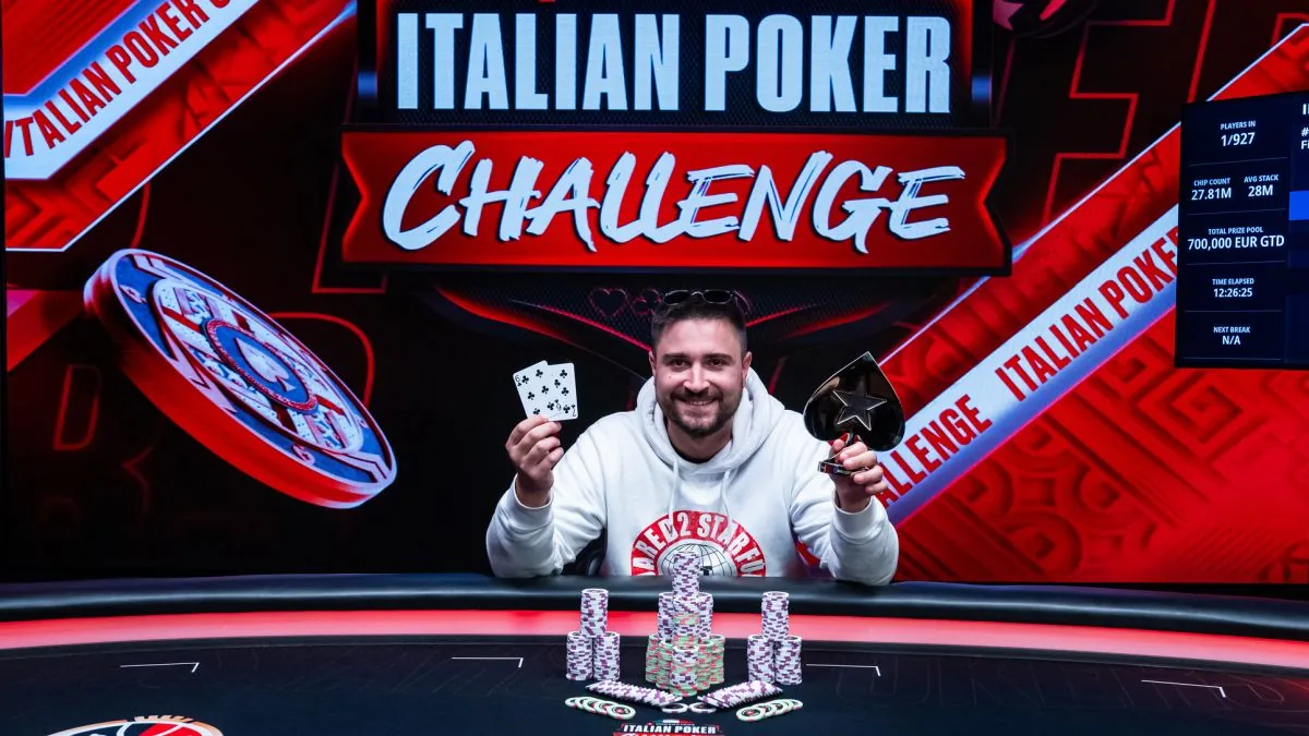 Italian Poker Challenge: the Campione event from March 17 to 23 with €700k GTD